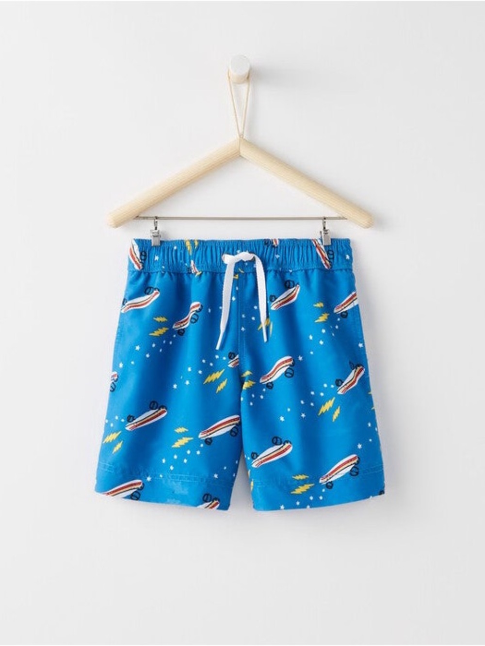 Hanna Andersson Blue Skateboard Swim Trunks. Size 14/16